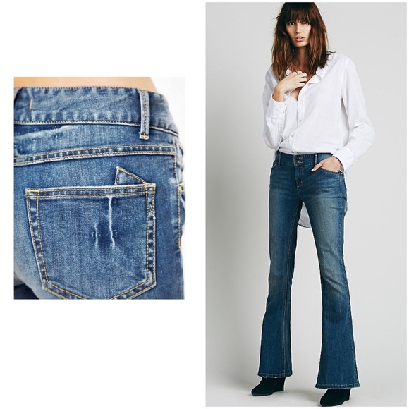Free People Denim - NWT Free People Skinny Flare Bell Jeans Sz 27 Long